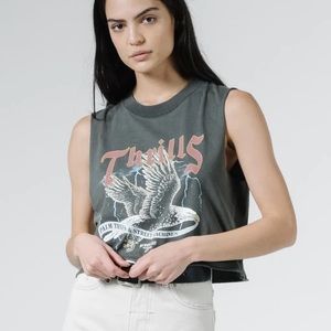 Thrills Co. “Storm the Castle” Cropped Tank
